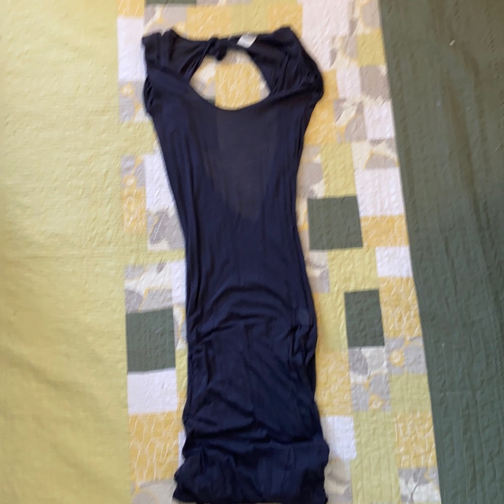 Sheer cotton dress